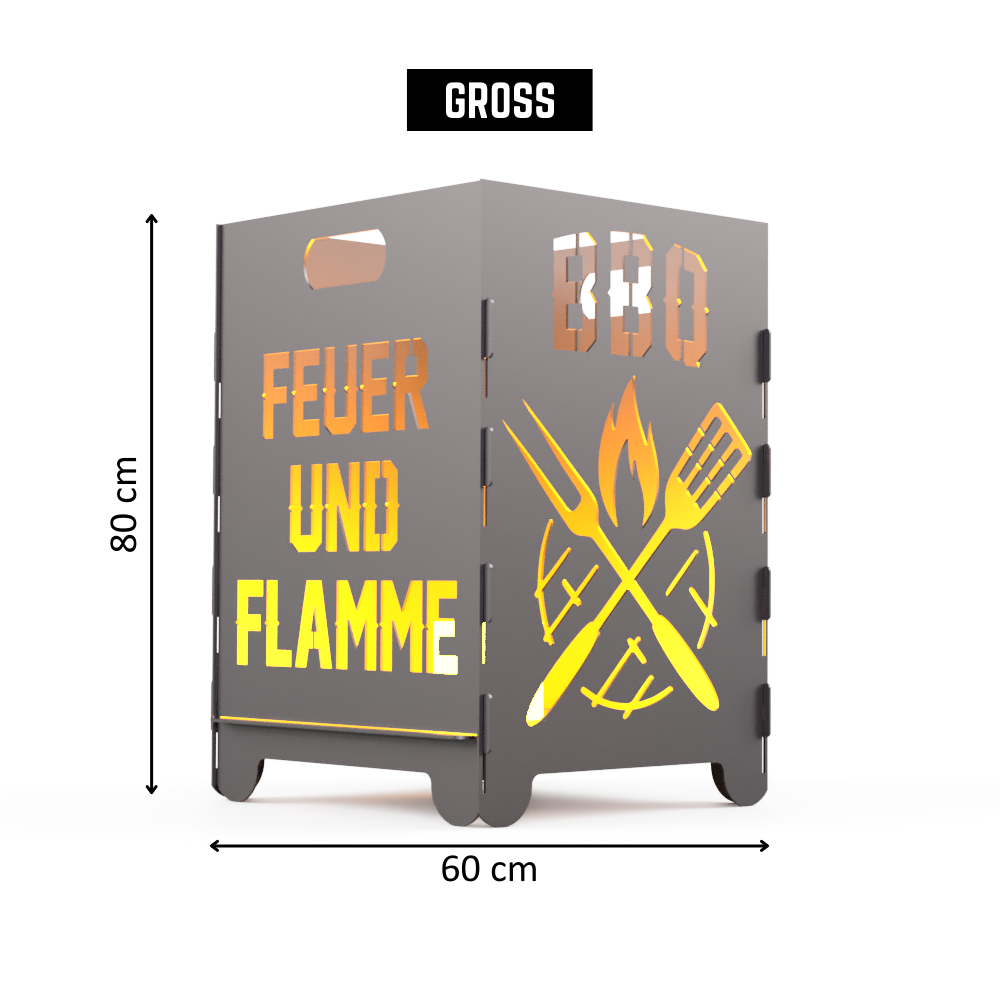 Feuertonne "Feuer & Flamme"