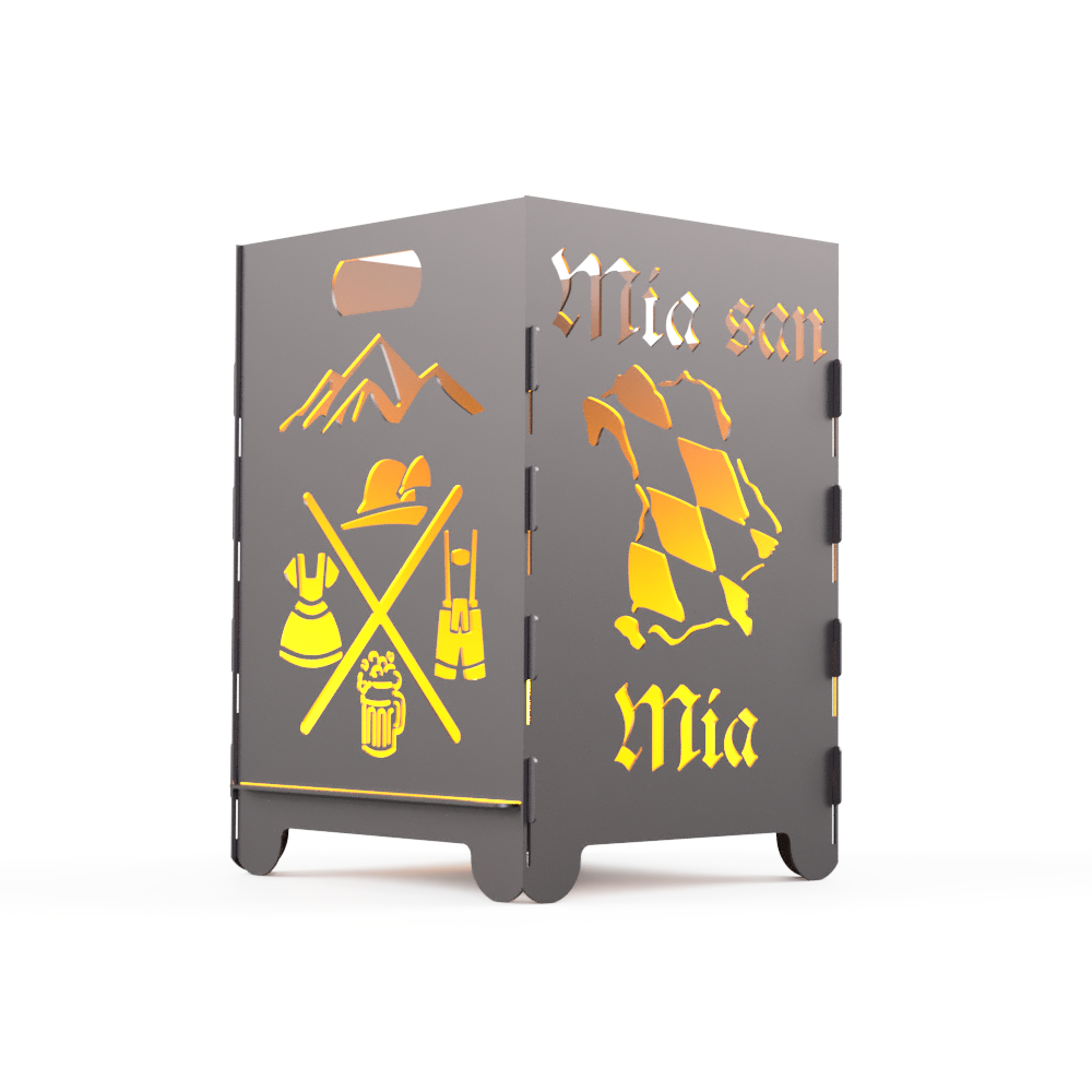 Feuertonne "Mia san Mia"